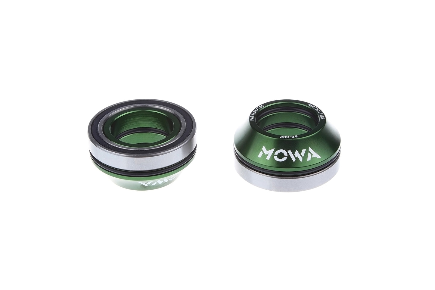 MOWA Road MTB Bicycle BB30 Bottom Bracket to Shimano 24mm BB Adapter Green