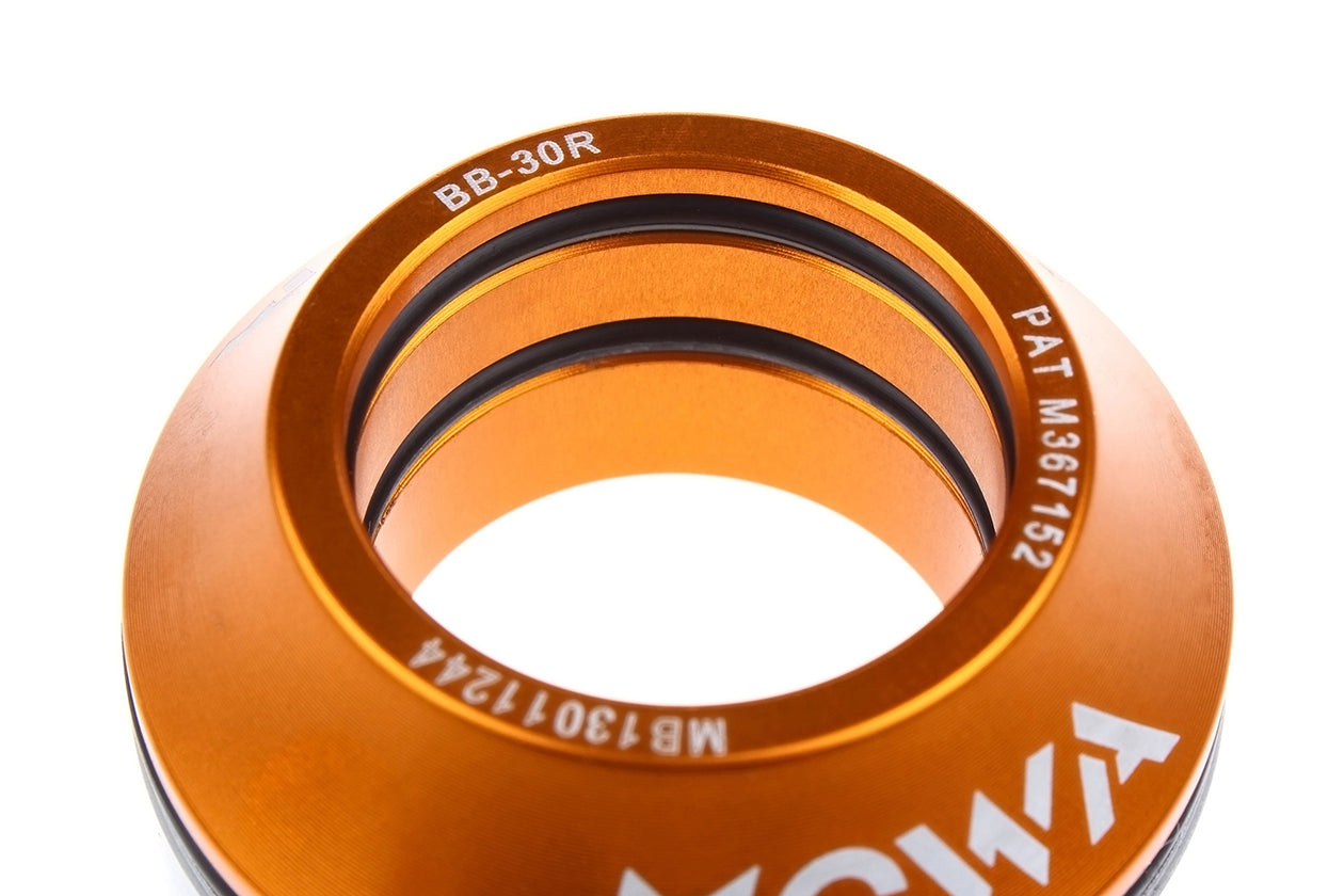 MOWA Road MTB Bicycle BB30 Bottom Bracket to Shimano 24mm BB Adapter Orange