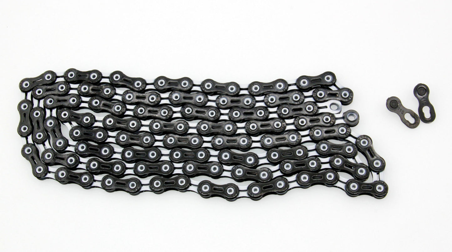 SwishTi X11SL DLC 11-speed Road MTB Bike Chain 116Link for 11s Shimano/Sram/Campy Black-Pink-Orange-Green-White-Yellow