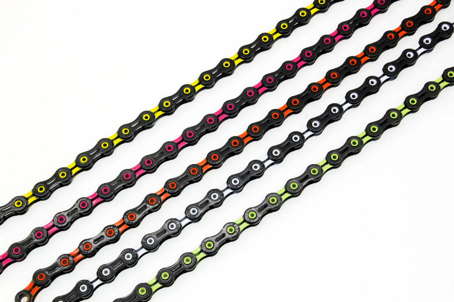 SwishTi X11SL DLC 11-speed Road MTB Bike Chain 116Link for 11s Shimano/Sram/Campy Black-Pink-Orange-Green-White-Yellow