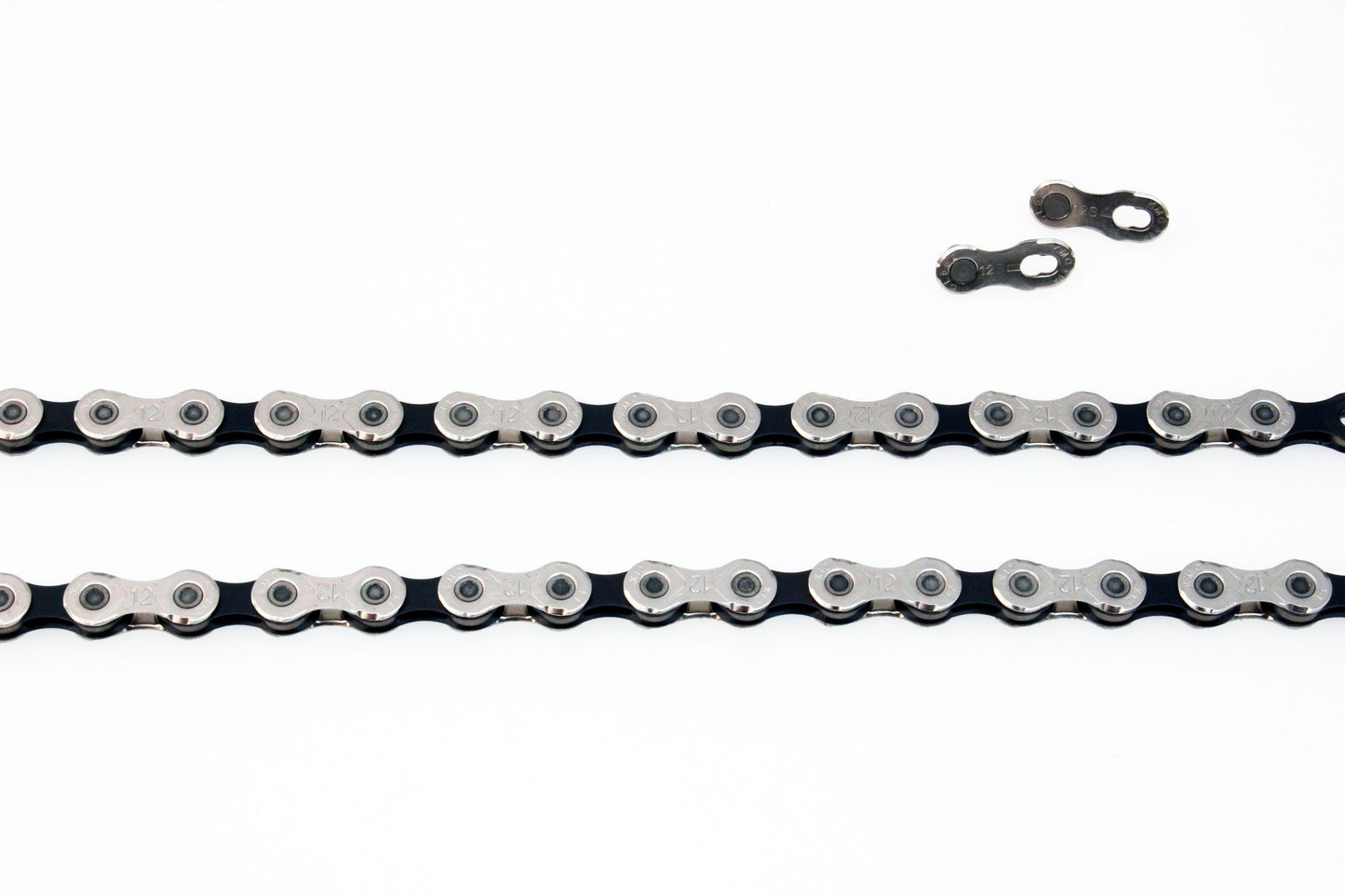 KMC X12 Road MTB 12-Speed Bicycle Chains for Shimano/Campy/Sram use Black&Silver