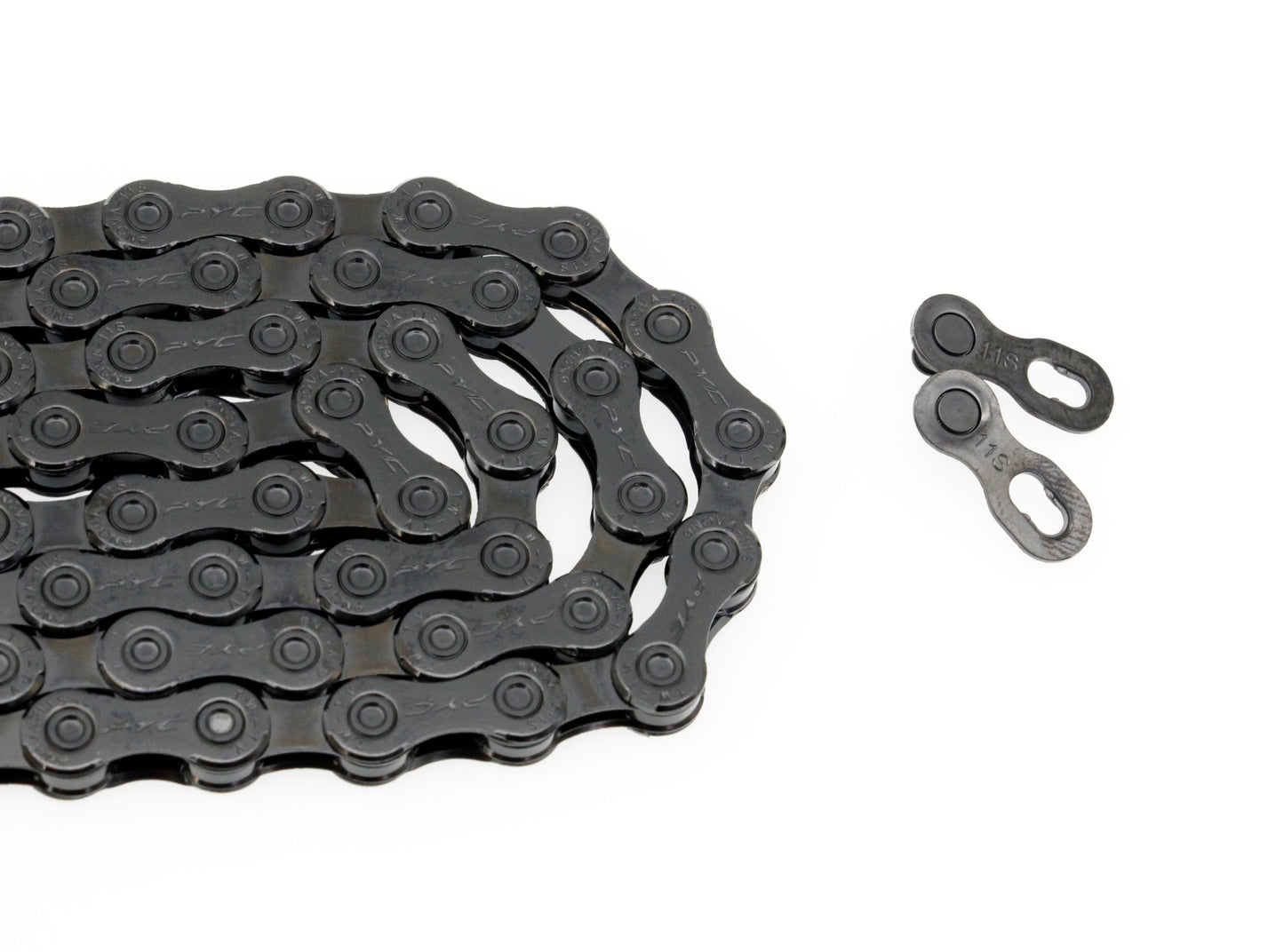 SwishTi E11 eBike 11-Speed Bicycle Chains 138L for Shimano/Bocsh etc.use Black/Gold/Silver/Rainbow