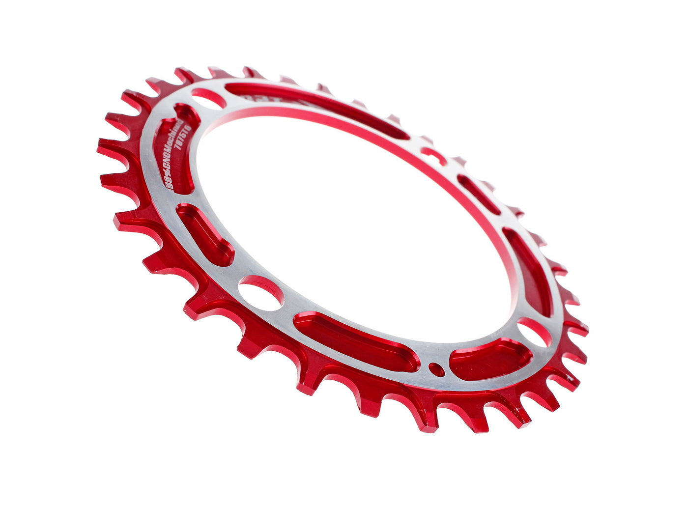 Aerozine XONE 11-Speed MTB eBike Bicycle Narrow-Wide Chainring 32T Red color