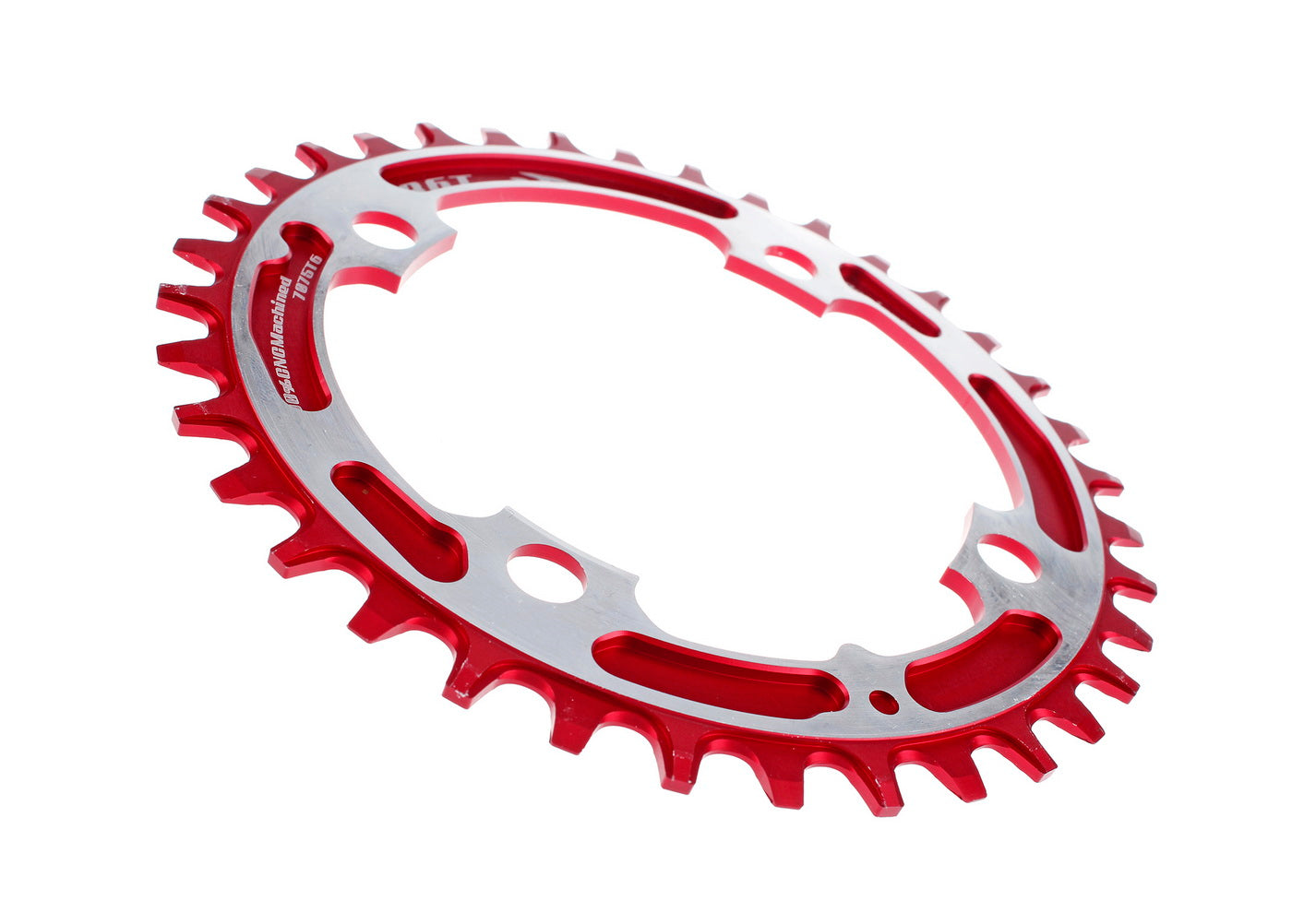 Aerozine XONE 11-Speed MTB eBike Bicycle Narrow-Wide Chainring 36T Red color