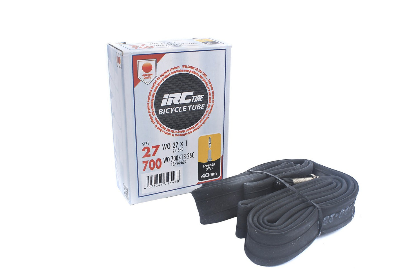 iRC VFR Road E-Bike Bicycle Tire Inner Tube 700x18-26c 40mm/48mm/60mm-presta valve