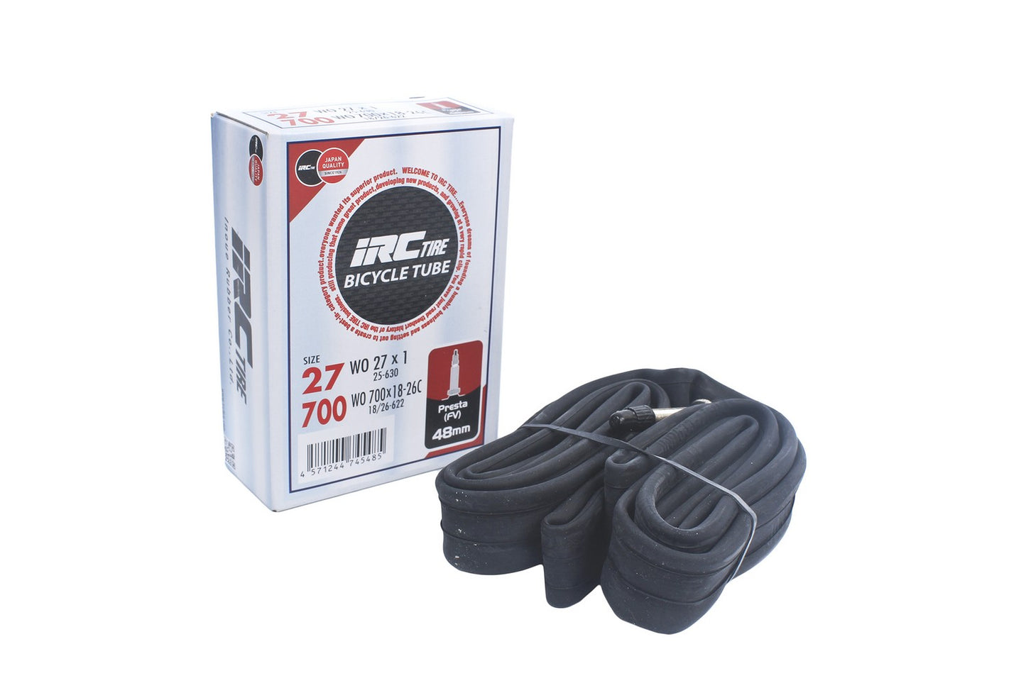 iRC VFR Road E-Bike Bicycle Tire Inner Tube 700x18-26c 40mm/48mm/60mm-presta valve