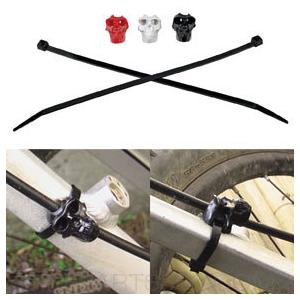 Dirty Dog Skull Road MTB E-Bike Bicycle Housing Hose Cable Guides 2pcs