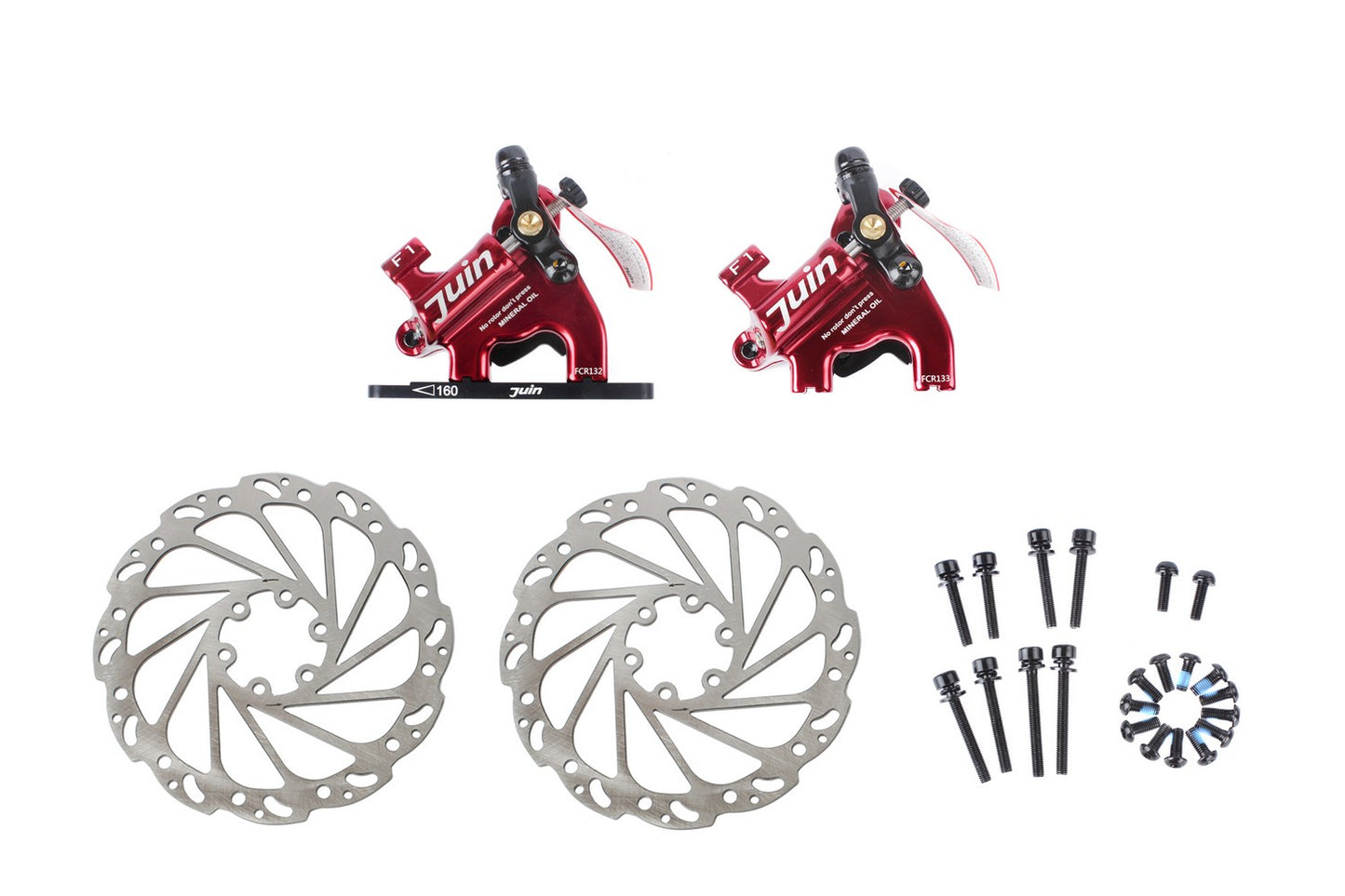 Juin Tech F1 Cyclocross Gravel E-Bike Bicycle Bike Disc Brake Caliper Set