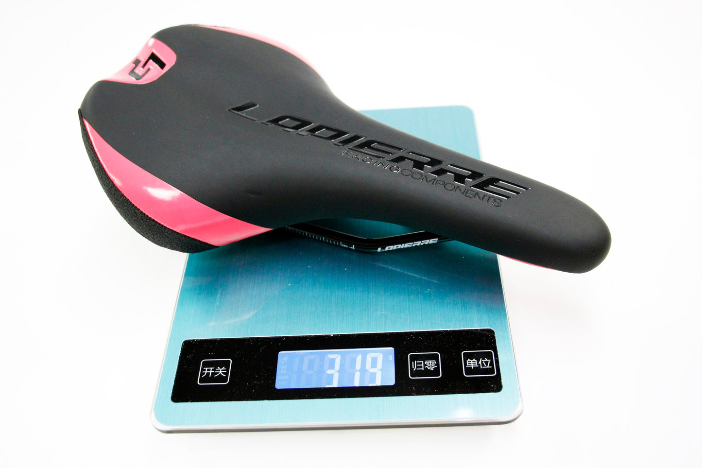 Lapierre Racing Road MTB E-Bike Bicycle Bike Saddle Black Seat w/Pink decal