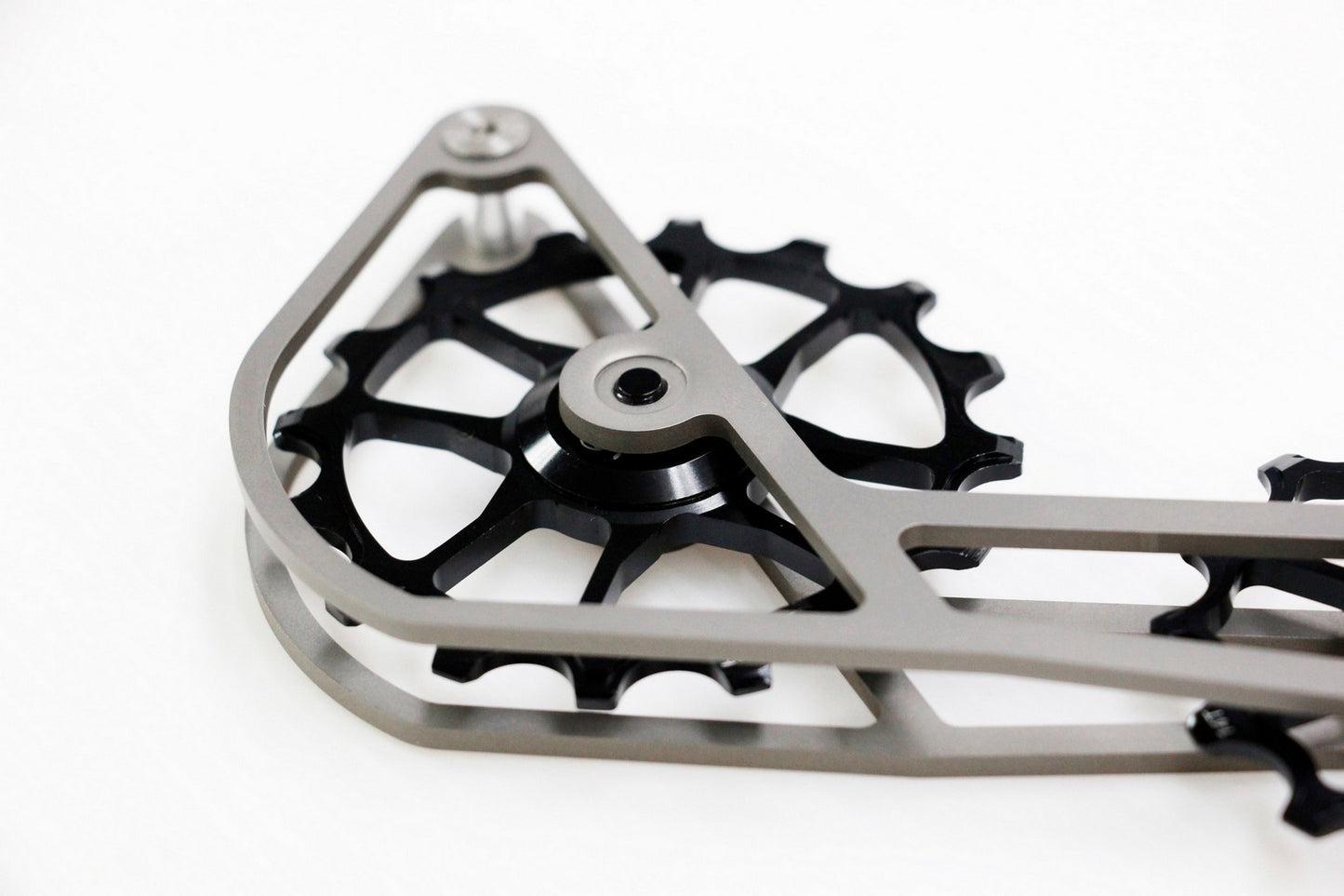 SwishTi Road Bicycle Oversized Pulley Titanium Cage for 10/11s Sram Force