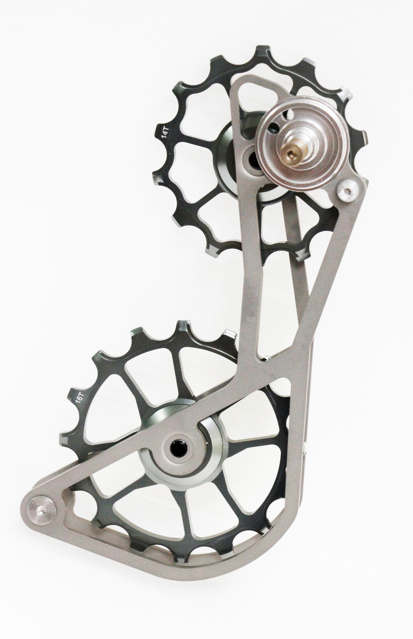 SwishTi Titanium Road Bicycle Oversized Pulley Wheel Cage for 11s Sram eTap use