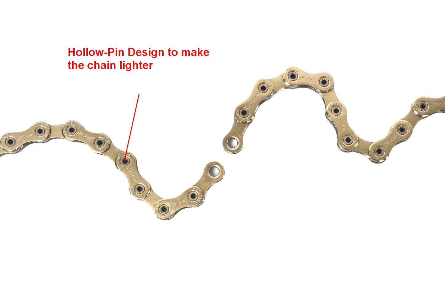 PYC Hollow-Pin 12 Speed Road MTB Bicycle Bike Chains for Shimano/Campy/Sram use