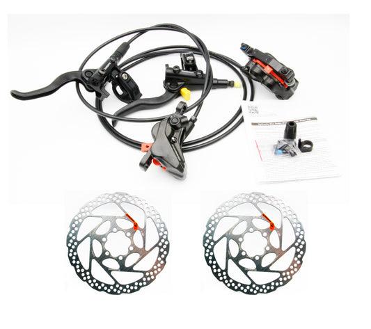 Shimano BL-MT4100 BR-MT420 MTB Bicycle Disc Brake 4-Piston J-Kit w/160mm rotors