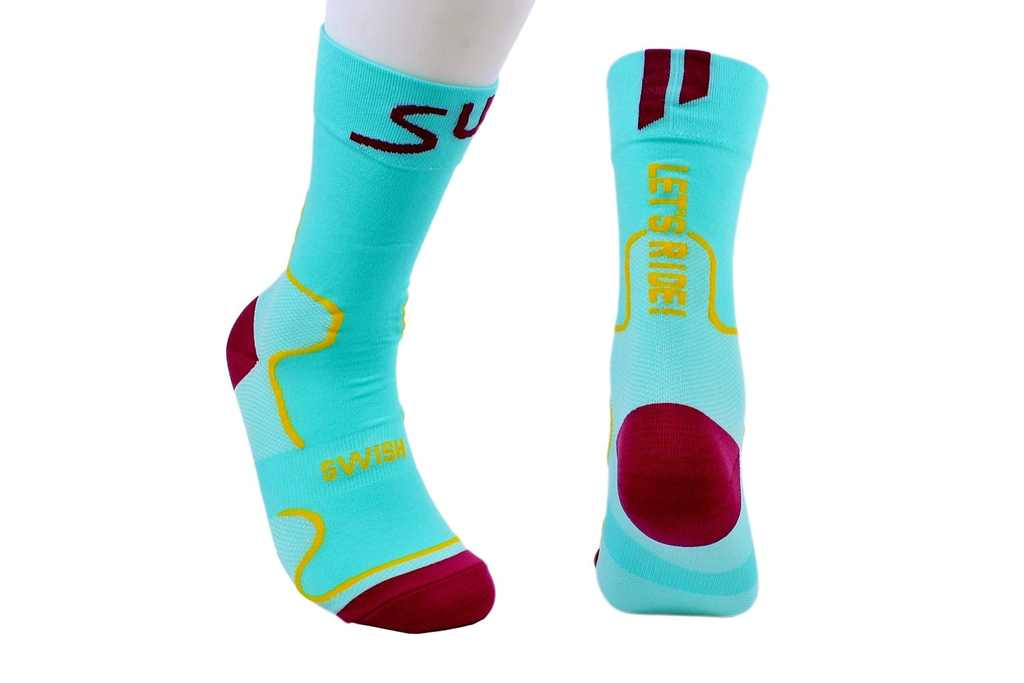 Swish Race Sport Socks for Cycling/Jogging/Hiking use